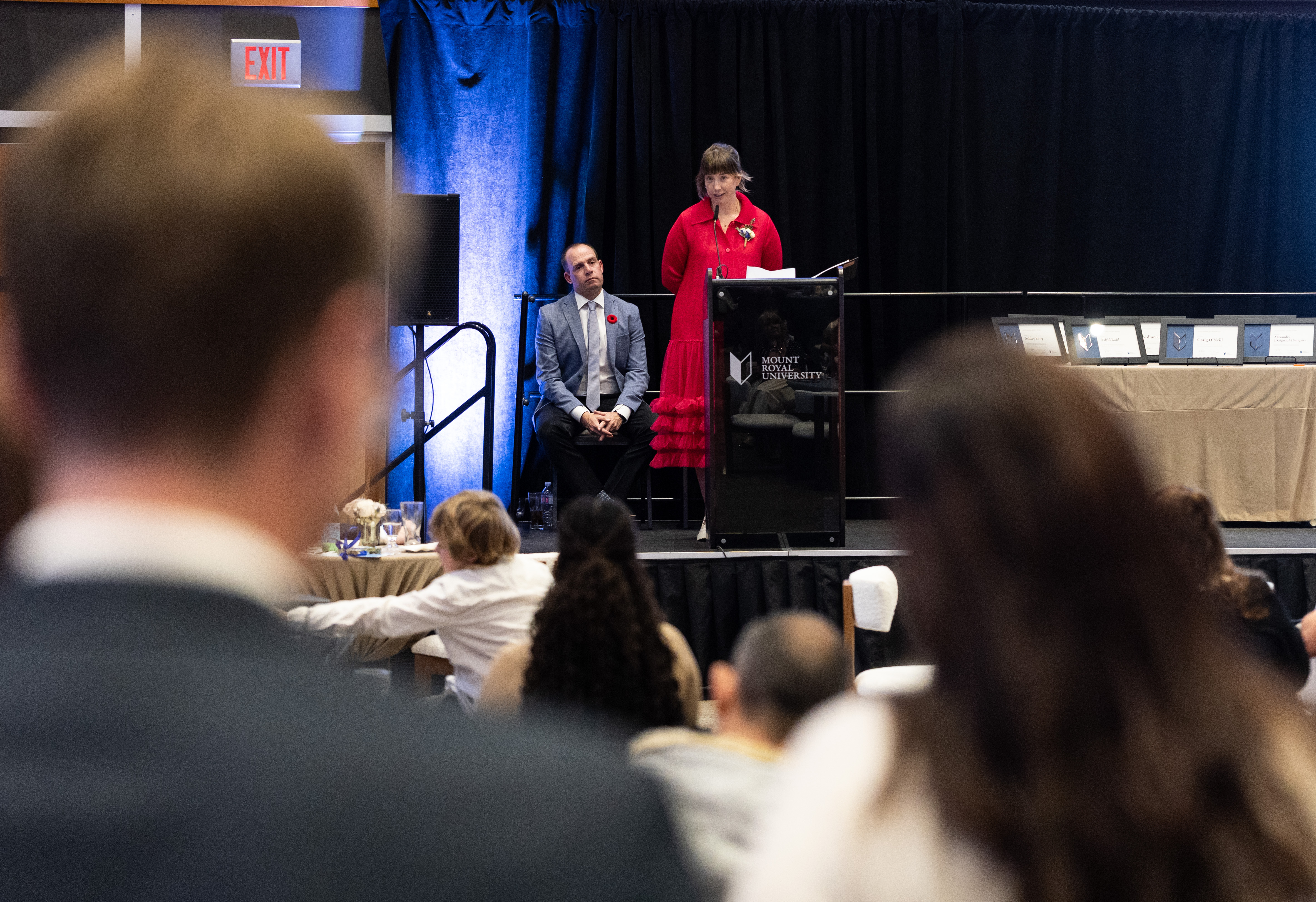 The 2025 OAA winner headshots set against a coloured background