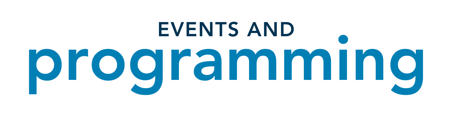 Events and programming