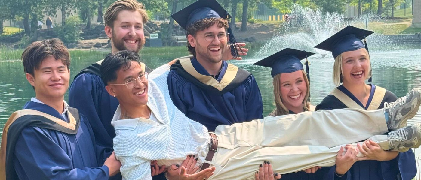 A group of new MRU graduates.