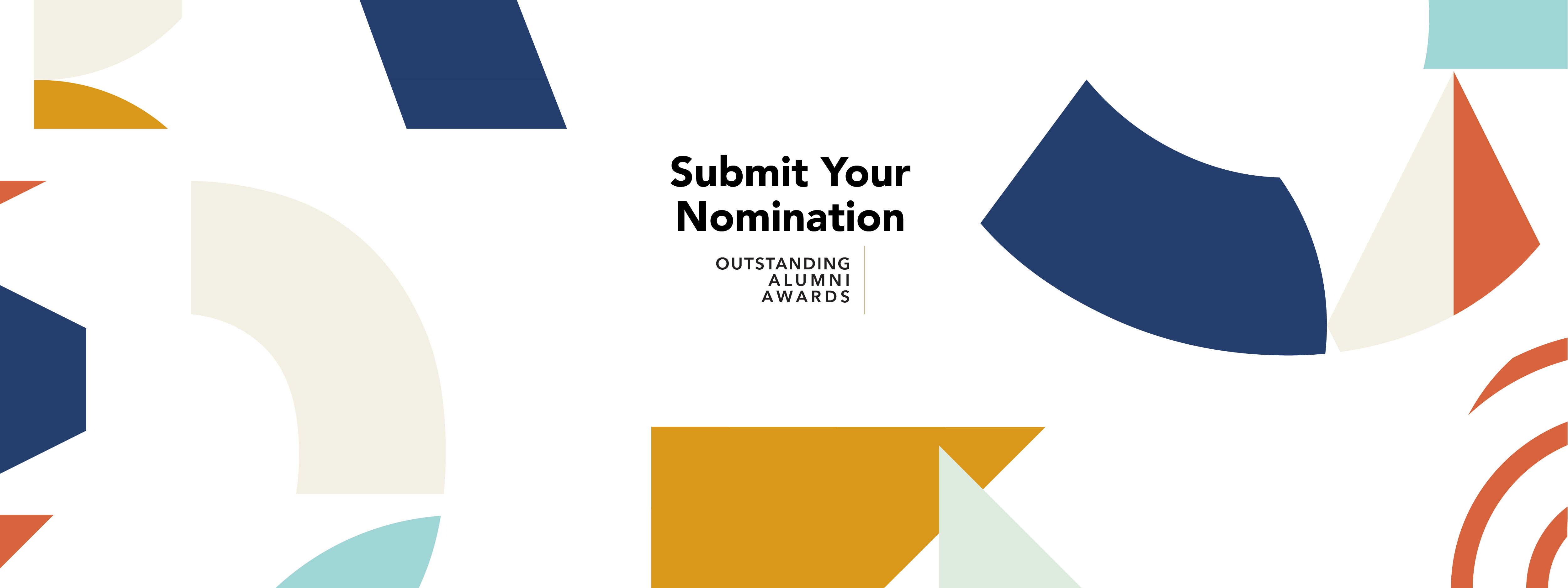 Submit your nomination and many random colourful shapes.