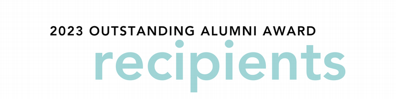 2023 Outstanding Alumni Award recipients