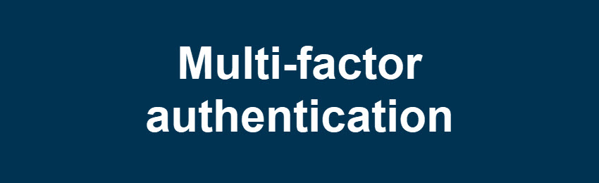 Multi-factor authentication