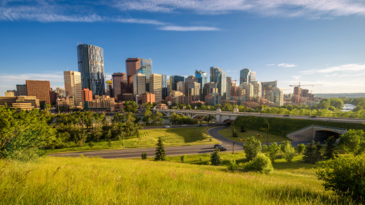 Calgary's downtown skyline