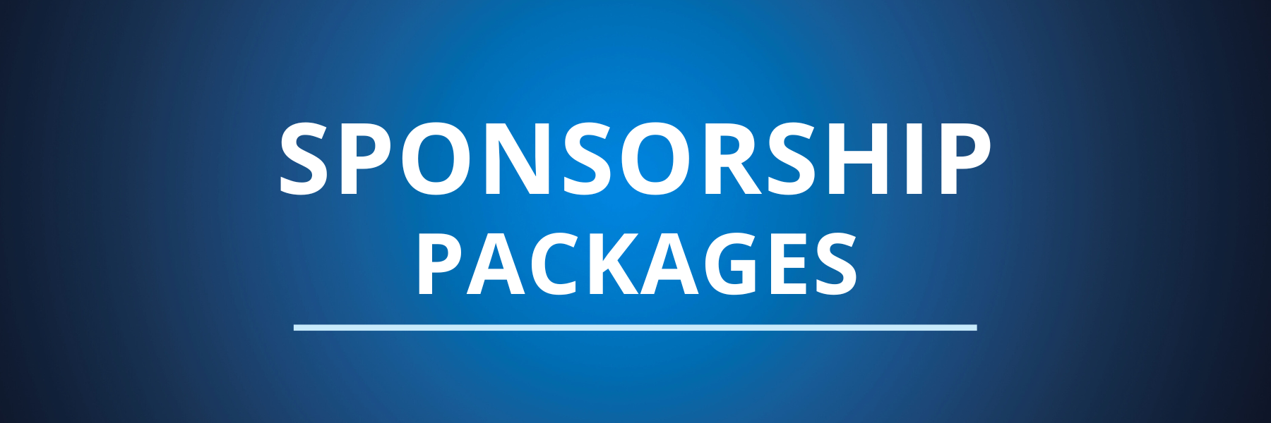 Banner for Sponsorship Packages section