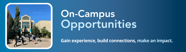 On-campus Opportunities banner