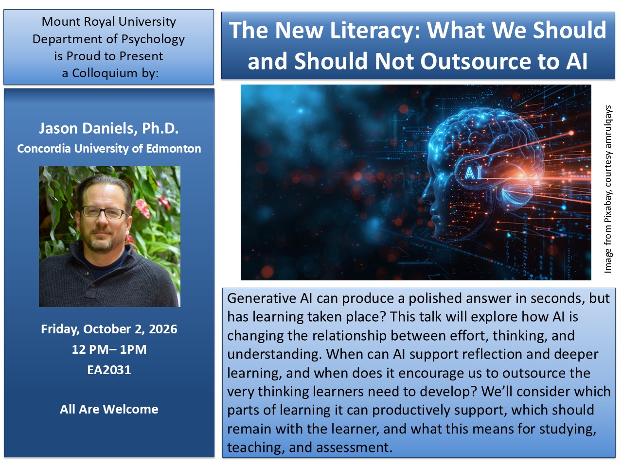 Colloquium Talk