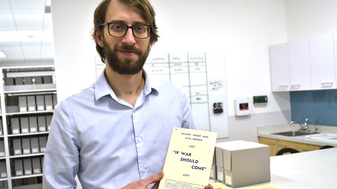 Archivist and Special Collections Librarian, Peter Houston.