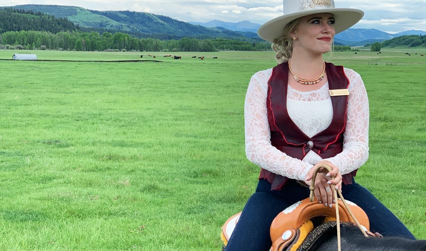 2019 Calgary Stampede Princesses, Courtney Dingreville.