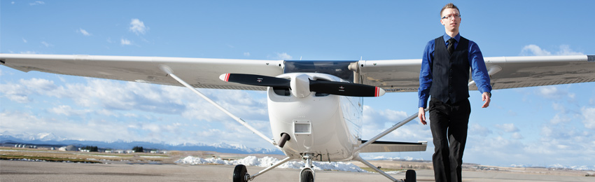 airplane parked on tarmac