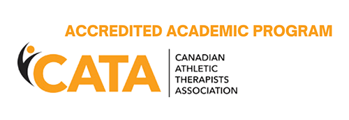 English Canadian Athletics Therapists Association Accredited Academic Program logo