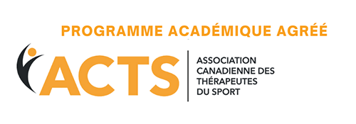Logo du Association Canadienne des Thérapeutes du Sport Programme Acadénique Agréé