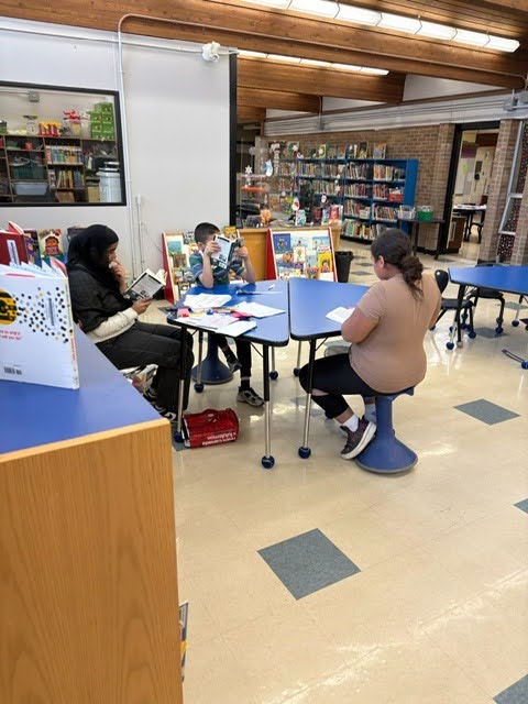 Reading a novel together