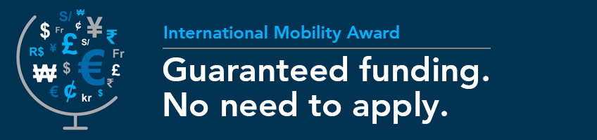 International mobility banner graphic