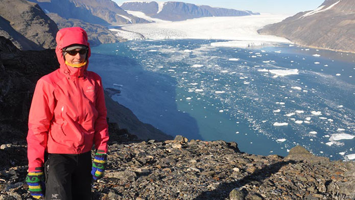 Dr. Michelle DeWolfe, PhD, professor in the Department of Earth and Environmental Sciences at MRU.