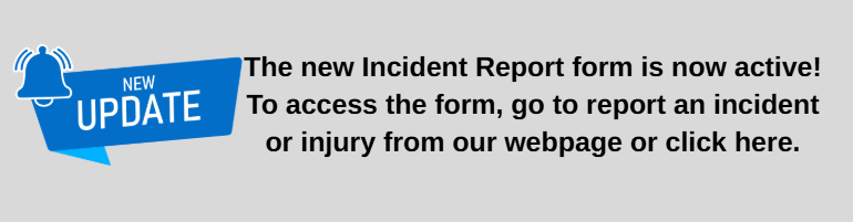 New Incident Report Form
