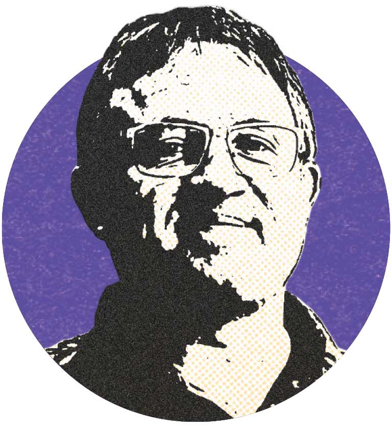 Stylized image of professor Mark Gardiner, PhD.