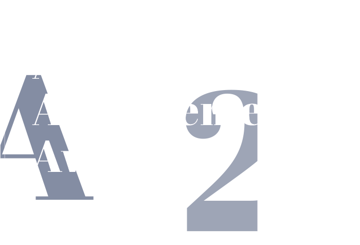 Designed text that reads Alumni Achievement Awards 2016