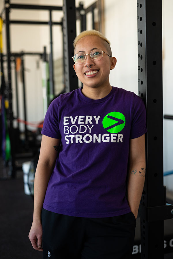 Ace Rodriguez in a gym