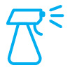 Icon of a spray bottle