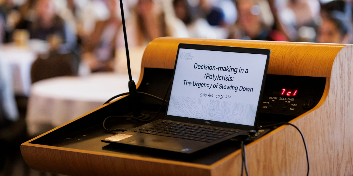 Decisionmaking in a polycrisis