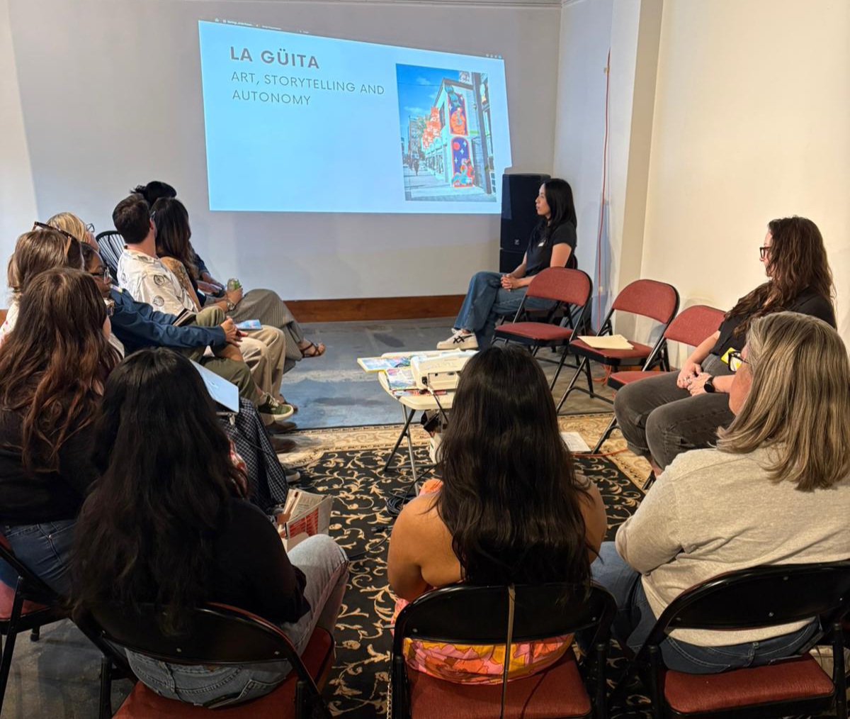 Presentation by Nicaraguan Mural Artist La Güita 