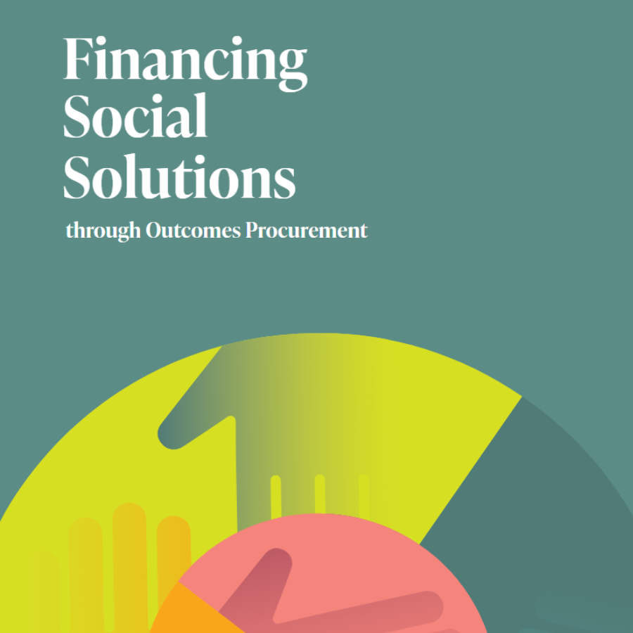 Report cover of financing social solutions