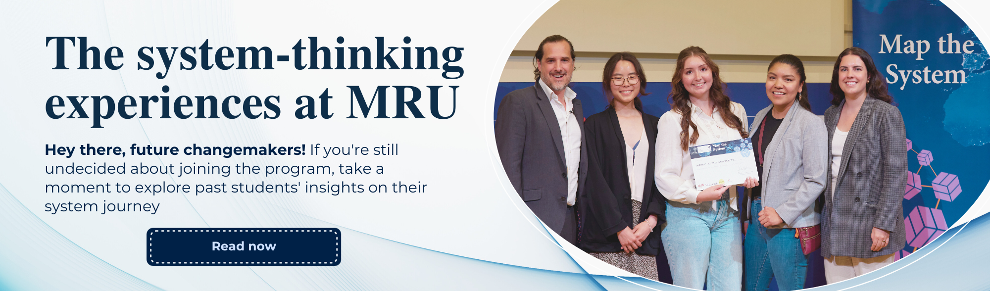 The system-thinking experiences at MRU