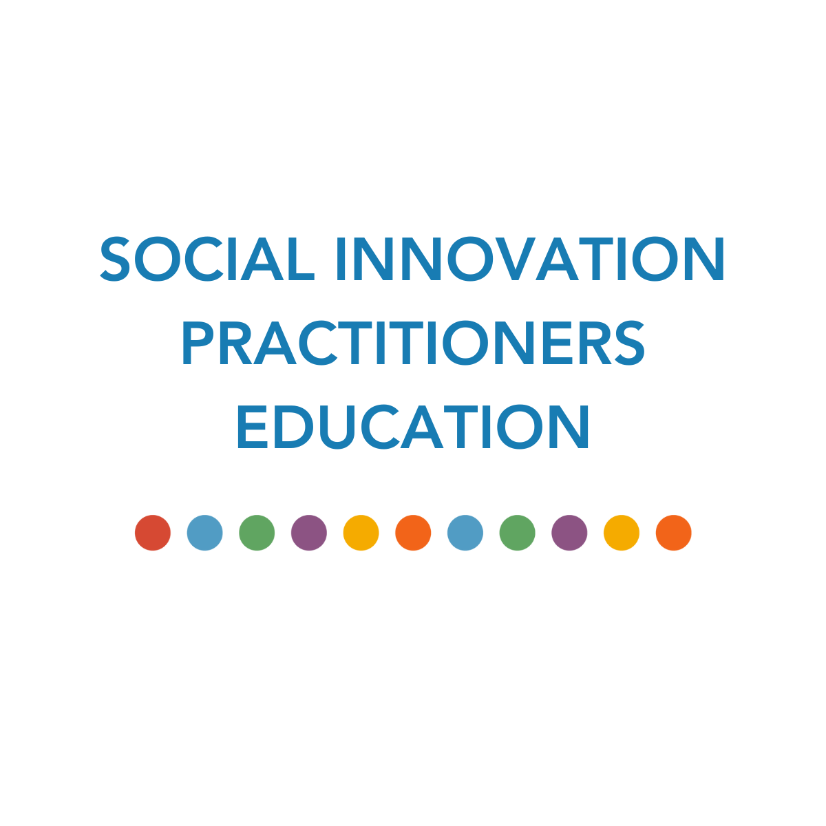 Community Program Social Innovation Practitioner Edu