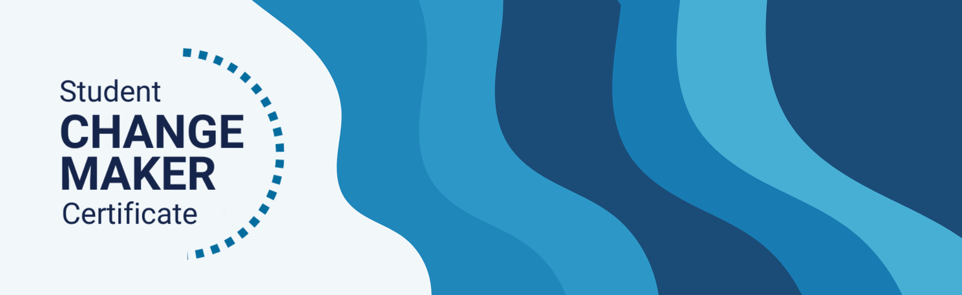 Student Changemaker Certificate Banner