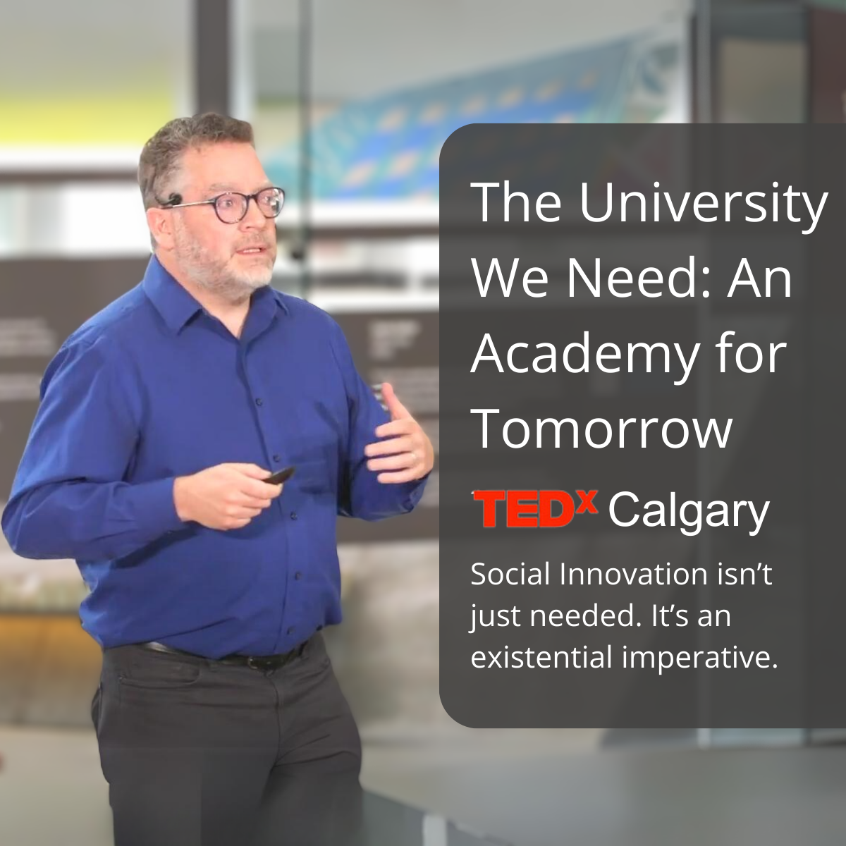 TedXCalgary - An Academy for Tomorrow